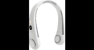 Bovista Nekventilator - Draagbare Gezichtsventilator - Neck Fan - Met Koeling - Hals - Hoofd - Wit - Ventilator