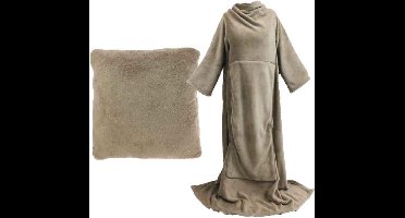 Unique Living - Plaid Snuggle Taupe -150x200cm
