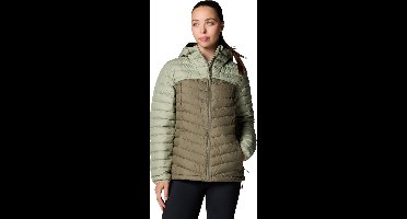 Columbia Westridge Hooded Down Jacket 2051265349, Vrouwen, Groen, Jasje, maat: S