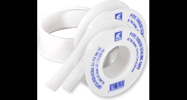 Griffon Teflon PTFE Afdichtingstape 12 mm x 12 m - 2 stuks