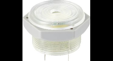 TRU COMPONENTS TC-10475832 Piëzo-signaalgenerator Geluidsontwikkeling: 95 dB Spanning: 12 V/DC Continu, blauwe LED 1 st