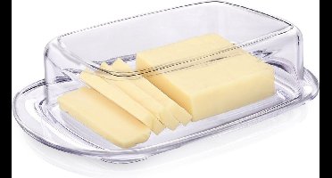 Botervloot Plastic Transparante - Botervlootje - Boterschaal
