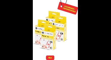 4 x Speelkaarten XL- Extra grote symbolen- Voordeelverpakking!