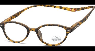 Montana MR61A Leesbril met magneetsluiting +3.50 Tortoise