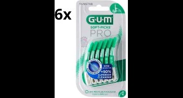 GUM Soft Picks PRO Large – 6 x 60 Stuks - Voordeelverpakking