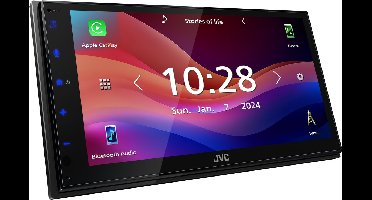 JVC KW-M593BT Mechless' 2DIN AV-Receiver met 6.8" High Res scherm