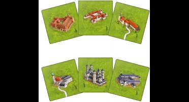 Carcassonne Mini Uitbreiding De Kloosters in Duitsland 3.0 - 999 Games