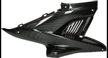 Zijscherm rechts TNT voor MBK Nitro, Yamaha Aerox carbon