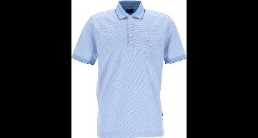 OLYMP Polo Casual - modern fit polo - lichtblauw