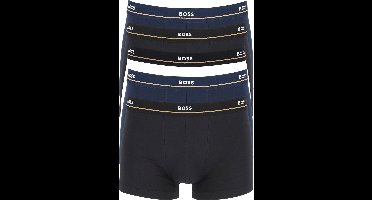 Boss Essential Trunk Boxershorts Heren (5-pack) - Maat M