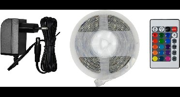 Benson Flexibele LED strip - RGB - 9 watt - 3 meter - Inclusief afstandsbediening