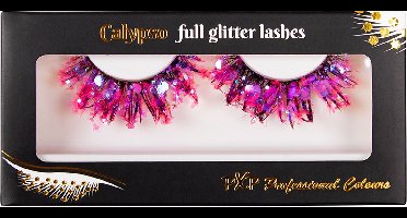 PXP fluorescerende glitter wimpers bloesem