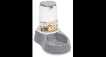 Stefanplast Voer dispenser 3,5 liter Grijs