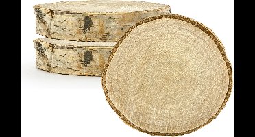 Partydeco Plaatsnaam kaartjes van hout - Bruiloft - 18x stuks - 5-7 cm - tafel indeling bepalen - Huwelijk