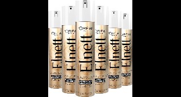 L'Oréal Elnett - Extra Sterke Fixatie Haarspray - 6 x 300ml