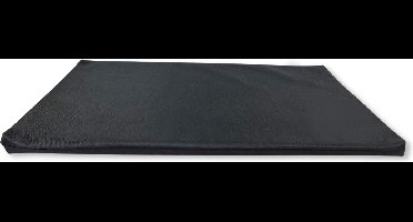 Topmast Waterproof Benchkussen - Nylon - Zwart - 105 x 70 cm - Benchmat - Benchmatras - Waterafstotend - Hondenkussen