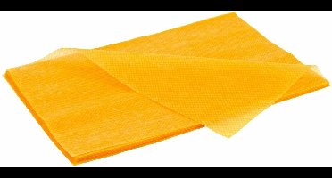 Stofwisdoekjes viscose 25x40 cm oranje set à 50 stuks