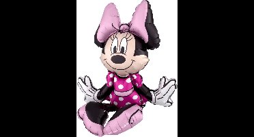 AMSCAN - Aluminium zittende Minnie Mouse ballon