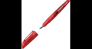 STABILO EASYbuddy - Ergonomische Vulpen - Koraal/Rood - Standaard M Punt Voor Rechtshandigen