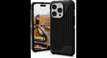 Apple iPhone 14 Pro Hoesje - UAG - Metropolis Serie - Hard Kunststof Backcover - Zwart - Hoesje Geschikt Voor Apple iPhone 14 Pro