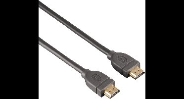 Hama 00125281 HDMI kabel 0,75 m HDMI Type A (Standaard) Grijs