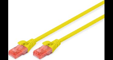 Digitus DK-1617-030/Y netwerkkabel 3 m Cat6 U/UTP (UTP) Geel