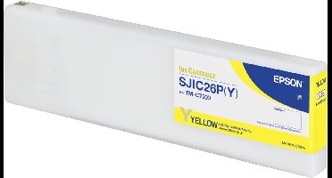 EPSON SJIC26P Inkt cartridge Geel voor ColorWorks C7500