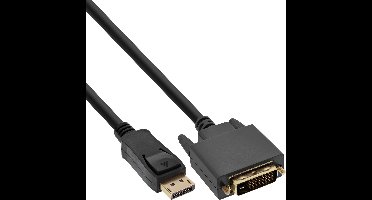 Premium DisplayPort naar DVI kabel - DP 1.1 (1920 x 1200) / zwart - 1 meter