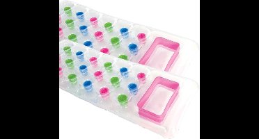 Intex Luchtbed - 2x - opblaasbaar - 188 x 71 cm - incl reparatiesetje - zomers speelgoed