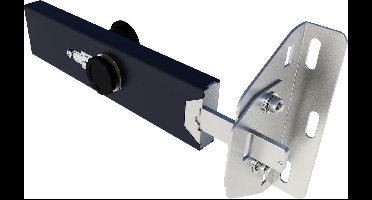 Garagedeurbeveiliging - Zwart - Staal - Secu - SecuMax sectionaal, bediening binnen en buiten, staal