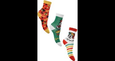 Minnie Mouse - sokken Minnie Mouse - Kerst - Meisjes - 3 paar - maat 23/26