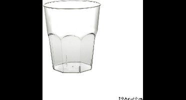 Brasserie glas - wijnglas plastic 160cc / 200cc 50 stuks