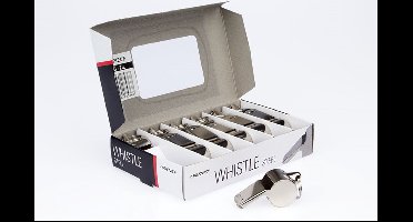 Avento Scheidsrechtersfluit Metaal Set 12stuks