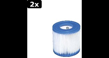 2x Intex 29007 Filter Cartridge Type H voor Zwembad 1 Stuk