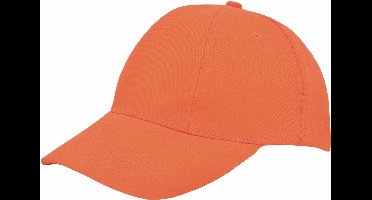 Benza - Luxe Turned Brushed Baseball Cap Baseballcap - Oranje