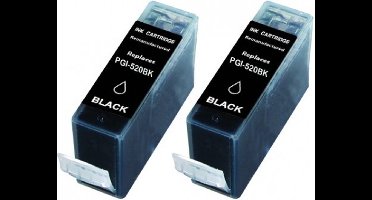 SecondLife - Duopack Canon PGI 520 Black