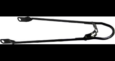 Vwp Spatbordstang Met Bumper 24 Inch Staal Zwart Per Stuk