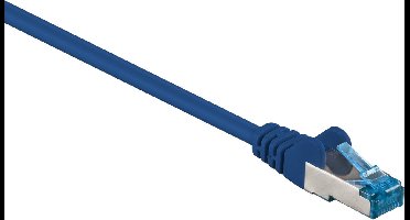 S/FTP CAT6a 10 Gigabit netwerkkabel / blauw - LSZH - 10 meter