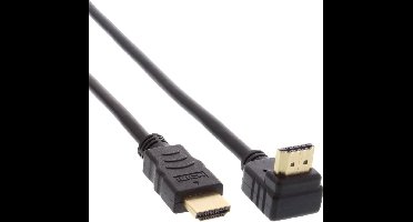 Goodbay - 1.4 HDMI kabel - eenzijdig haaks - 3 m - Zwart
