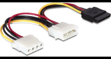 Delock - Interne Voedingskabel - 0.12 meter