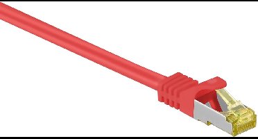 Wentronic 91580 - Cat 6 STP-kabel - RJ45 - 0.5 m - Rood