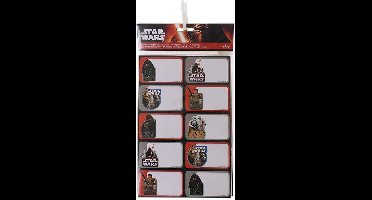 designgroup starwars cadeau label 20 stuks stickers