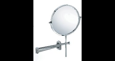 Lucido Spiegel met Wandbevestiging - Zilver - Kela