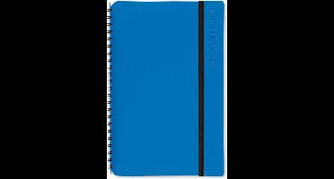 Vacavaliente - Notitieboek A5 - Gerecycled Leer - Blauw