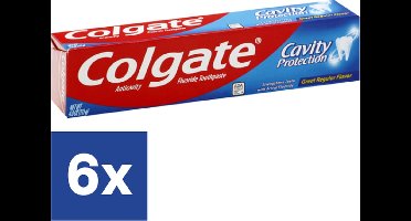 Colgate - Tandpasta - Maximum Cavity Protection - 100ml x 6
