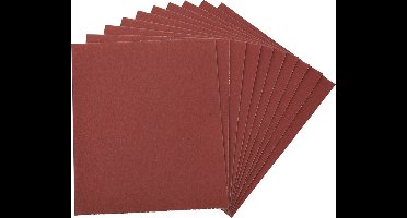 Schuurpapier voor metaal, 230x280mm, schuurlinnen, K180 - DT3283-QZ - 10 stuks