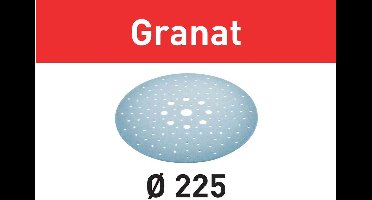 Festool 5x slijpschijven Garnet STF D225/128 P320 - 205669