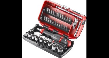 Facom RL.NANO-U2 Dopsleutelset Inch 1/4 (6.3 mm) 38-delig