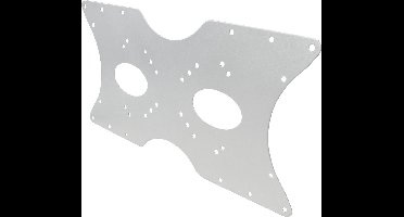 VESA-adapter VESA 50, 75, 100 en 200 (beugel) naar VESA 300/200 en 400/200 (scherm) / grijs