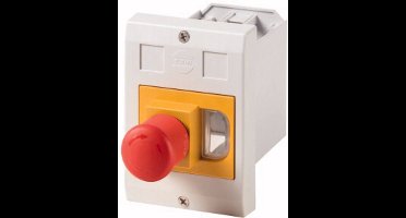 Eaton E-PKZ01-PVT 281636 Inbouw, Met NOT-AUS schakelaar (l x b x h) 129 x 90 x 176 mm Grijs, Rood, Geel 1 stuk(s)
